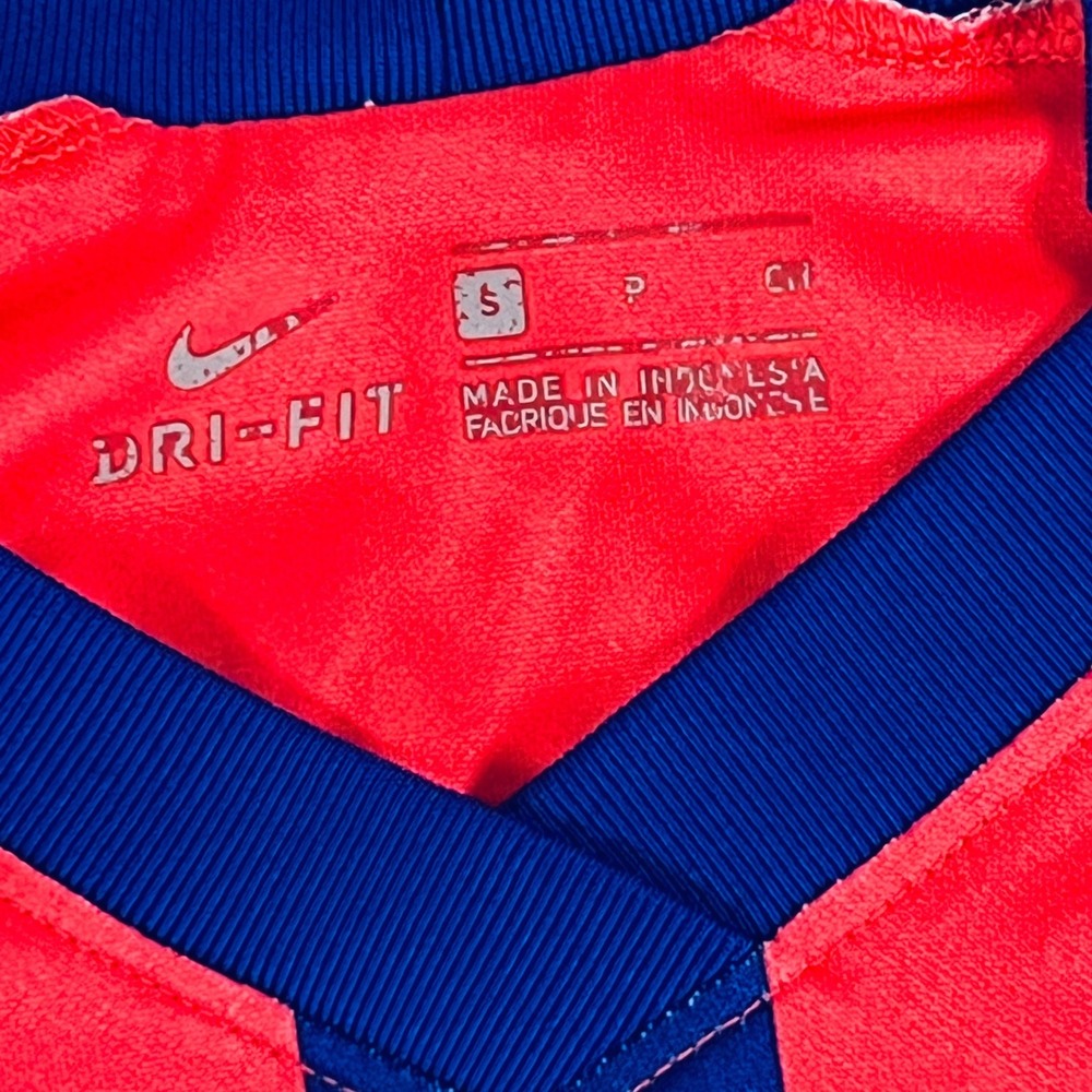 Nike Chelsea FC 2020-21 Third Jersey Kids Small Red Blue Soccer Shirt CV8214-609 - Picture 2 of 5